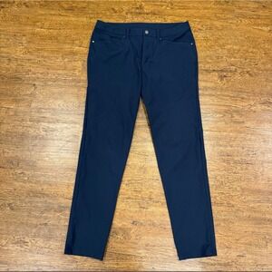 Lululemon Blue ABC Slim 5 Pocket Performance Casual Golf Chino Pants Men's 32x31
